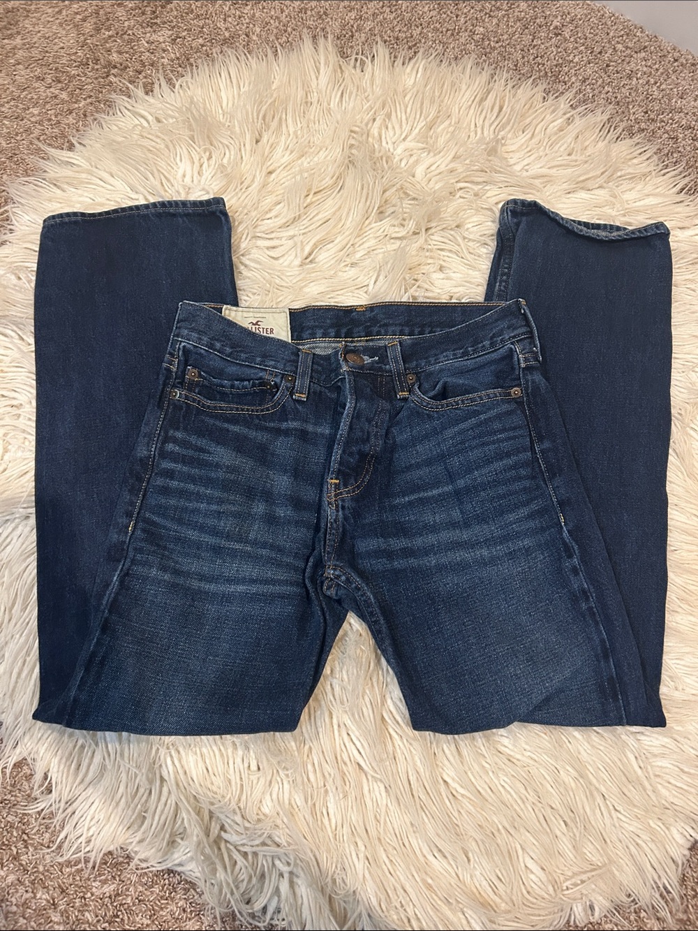 Hollister men’s jeans size 28x30 - Dark wash Jeans, denim